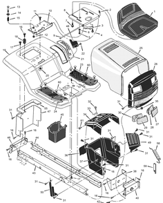 Part Location Diagram of F-020762L Murray Book, Instruction